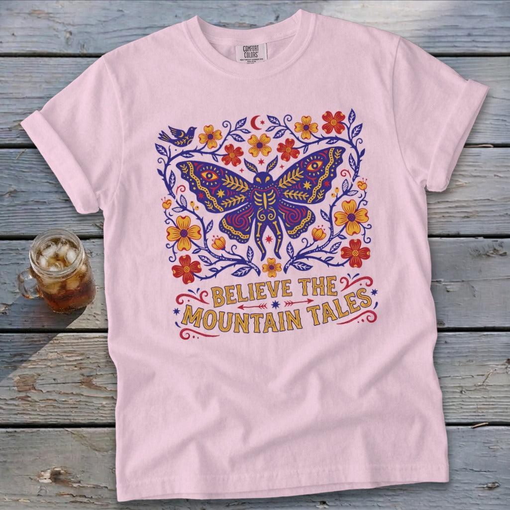 Believe the Mountain Tales Signature Tee