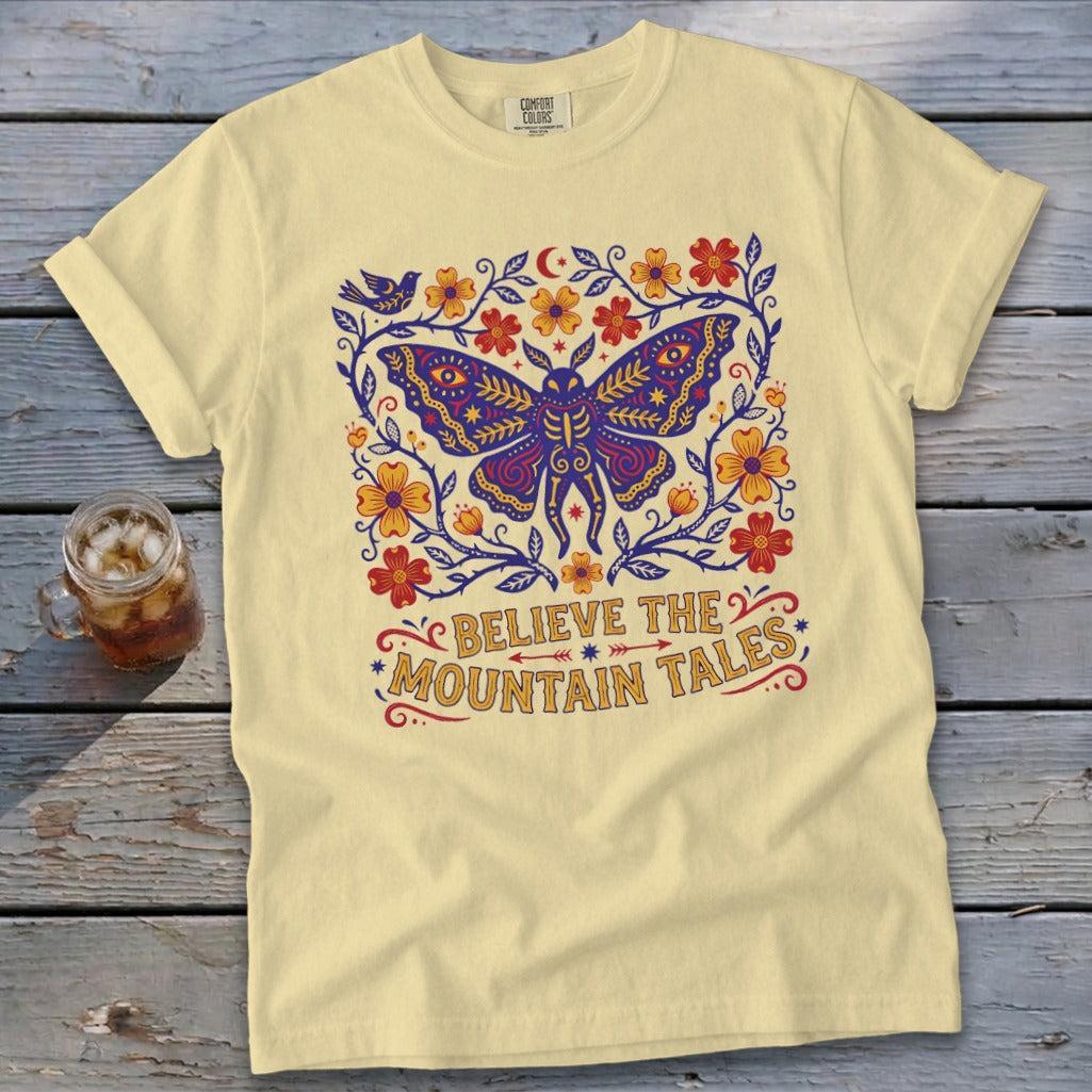 Believe the Mountain Tales Signature Tee