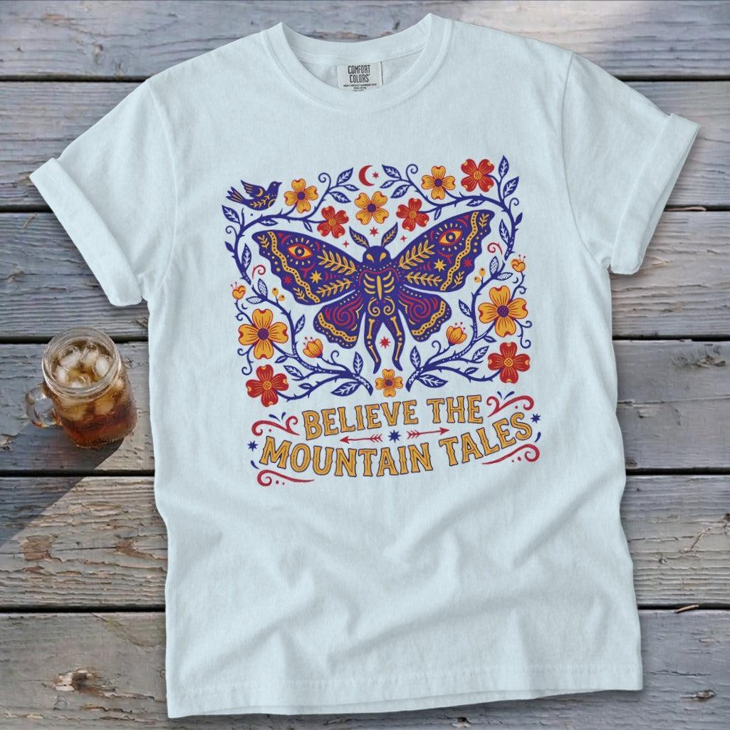 Believe the Mountain Tales Signature Tee