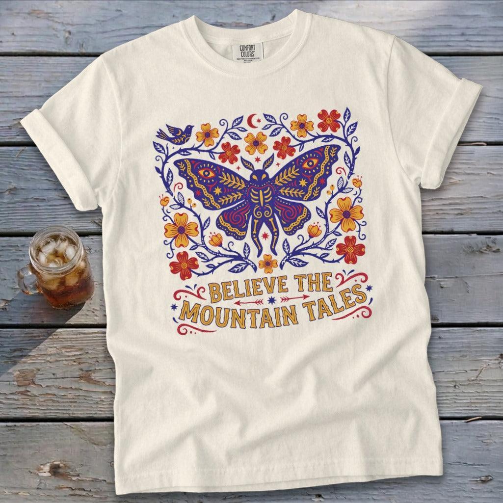 Believe the Mountain Tales Signature Tee