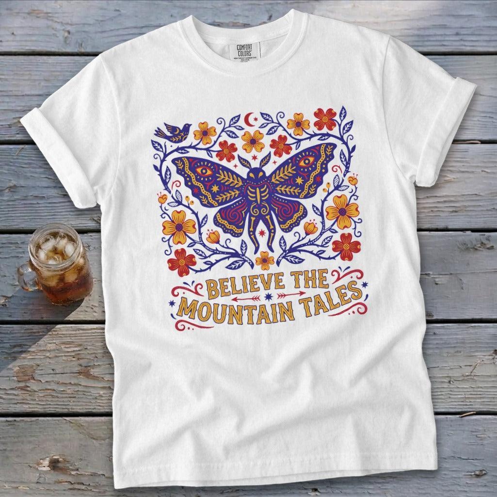 Believe the Mountain Tales Signature Tee