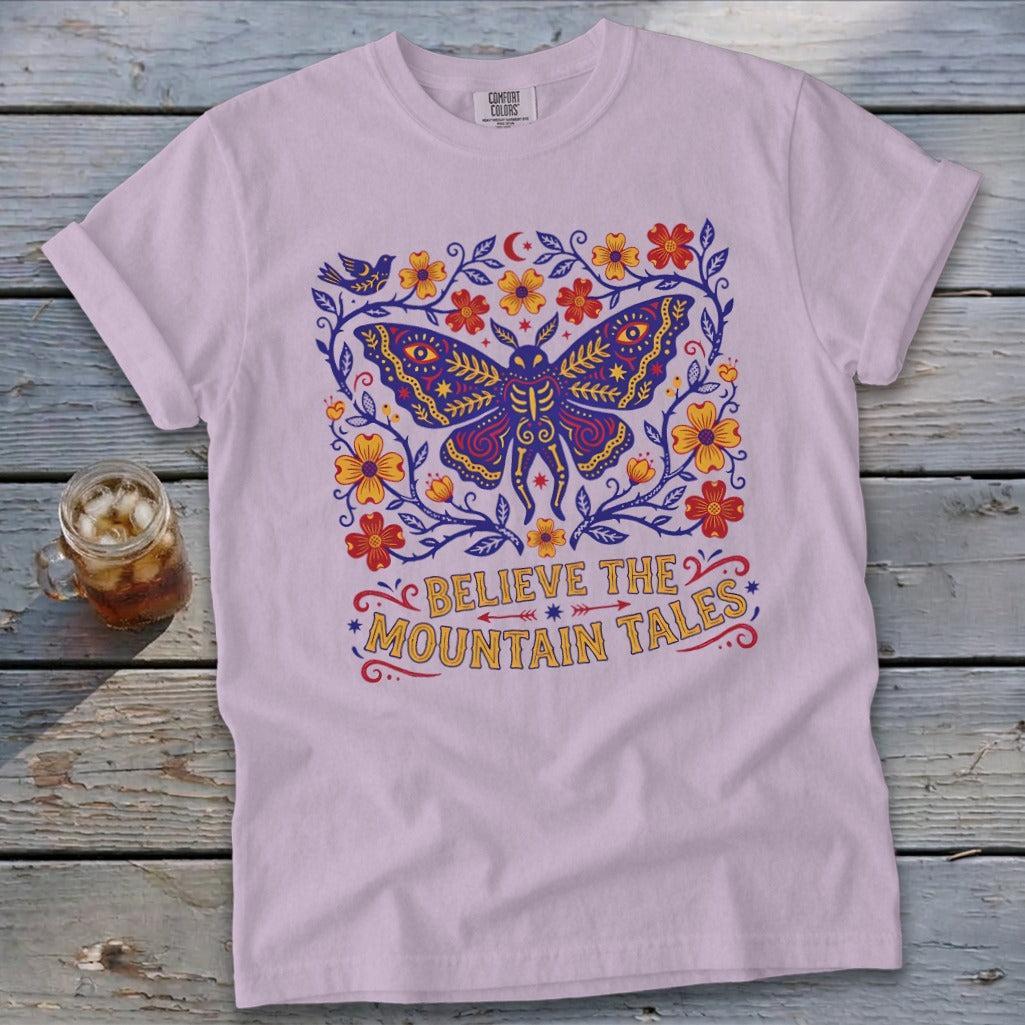 Believe the Mountain Tales Signature Tee