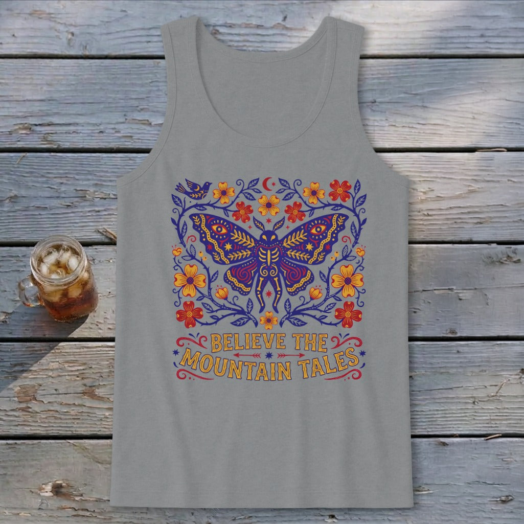 Believe the Mountain Tales Tank Top