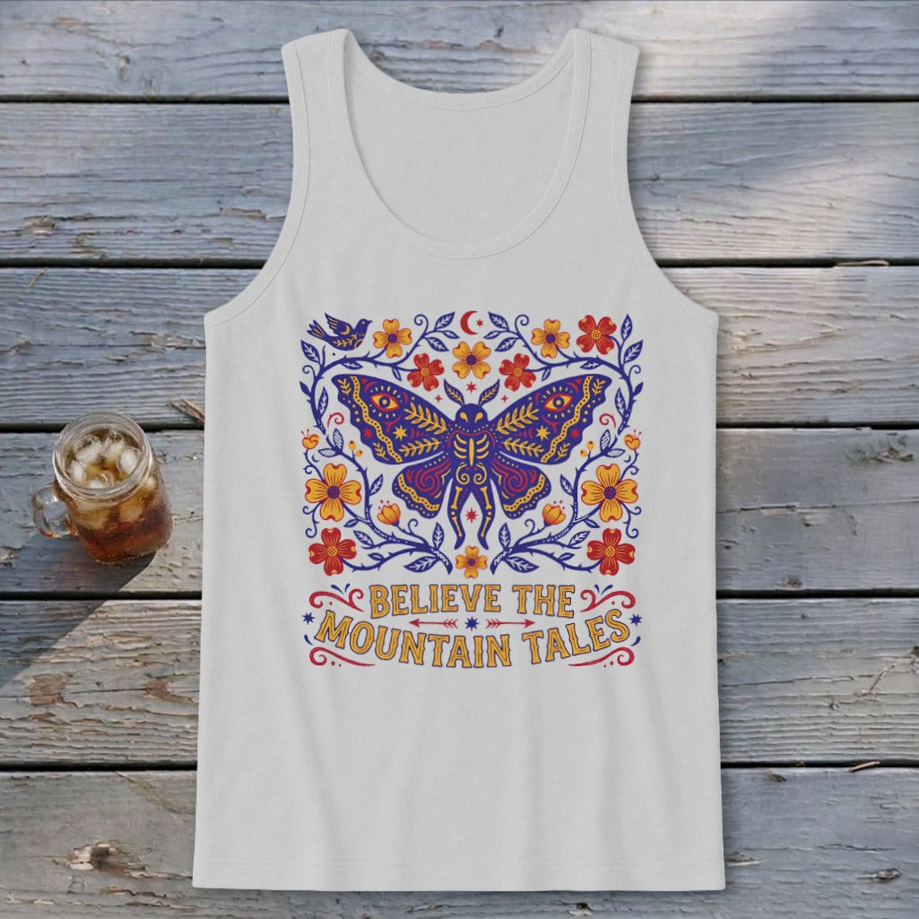 Believe the Mountain Tales Tank Top