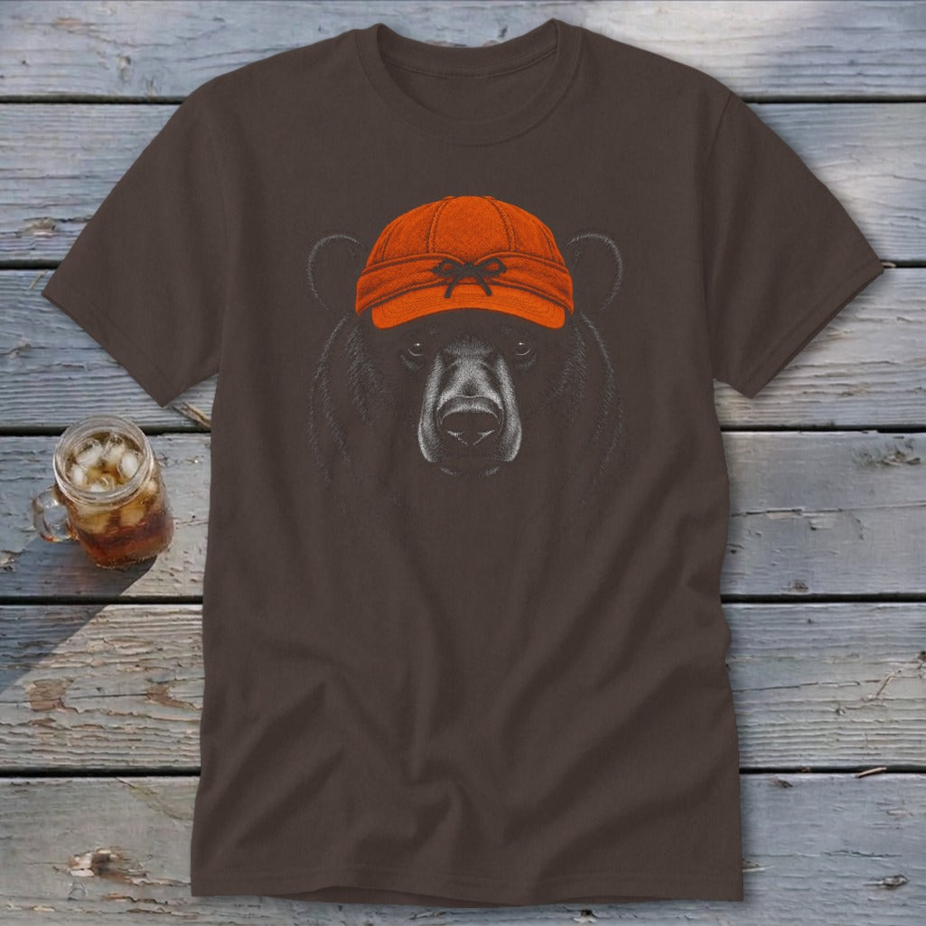 Blaze Orange Bear Classic Tee