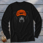 Blaze Orange Bear Long Sleeve Tee