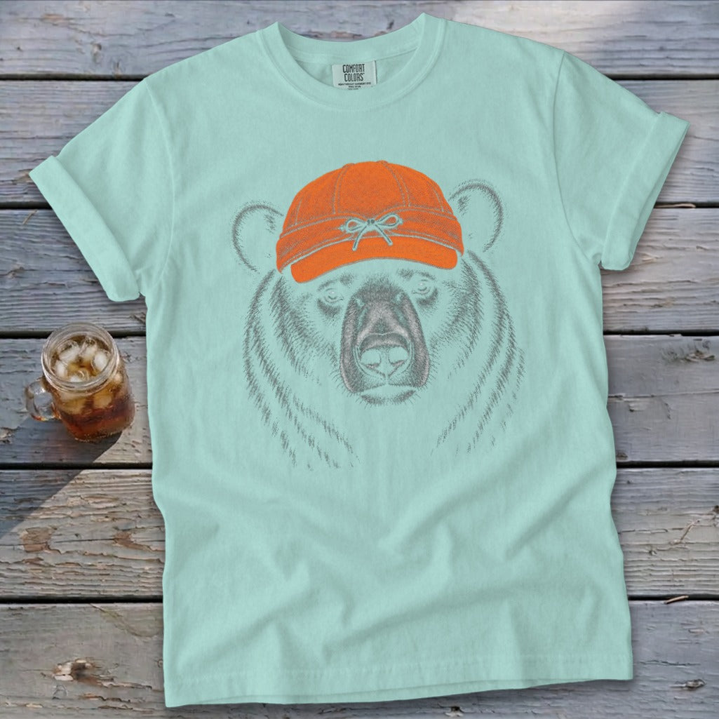 Blaze Orange Bear Signature Tee