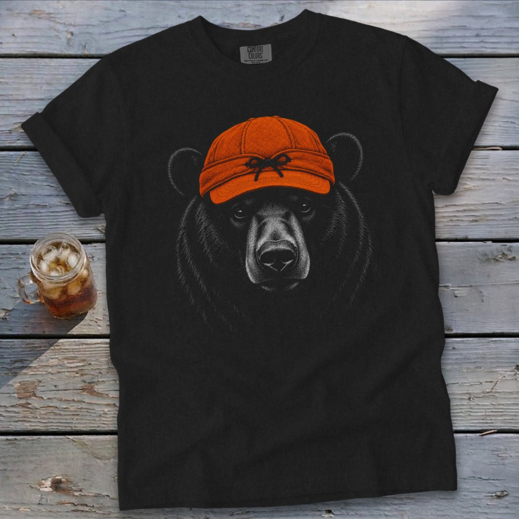 Blaze Orange Bear Signature Tee