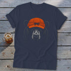 Blaze Orange Bear Softstyle Tee