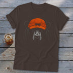 Blaze Orange Bear Softstyle Tee