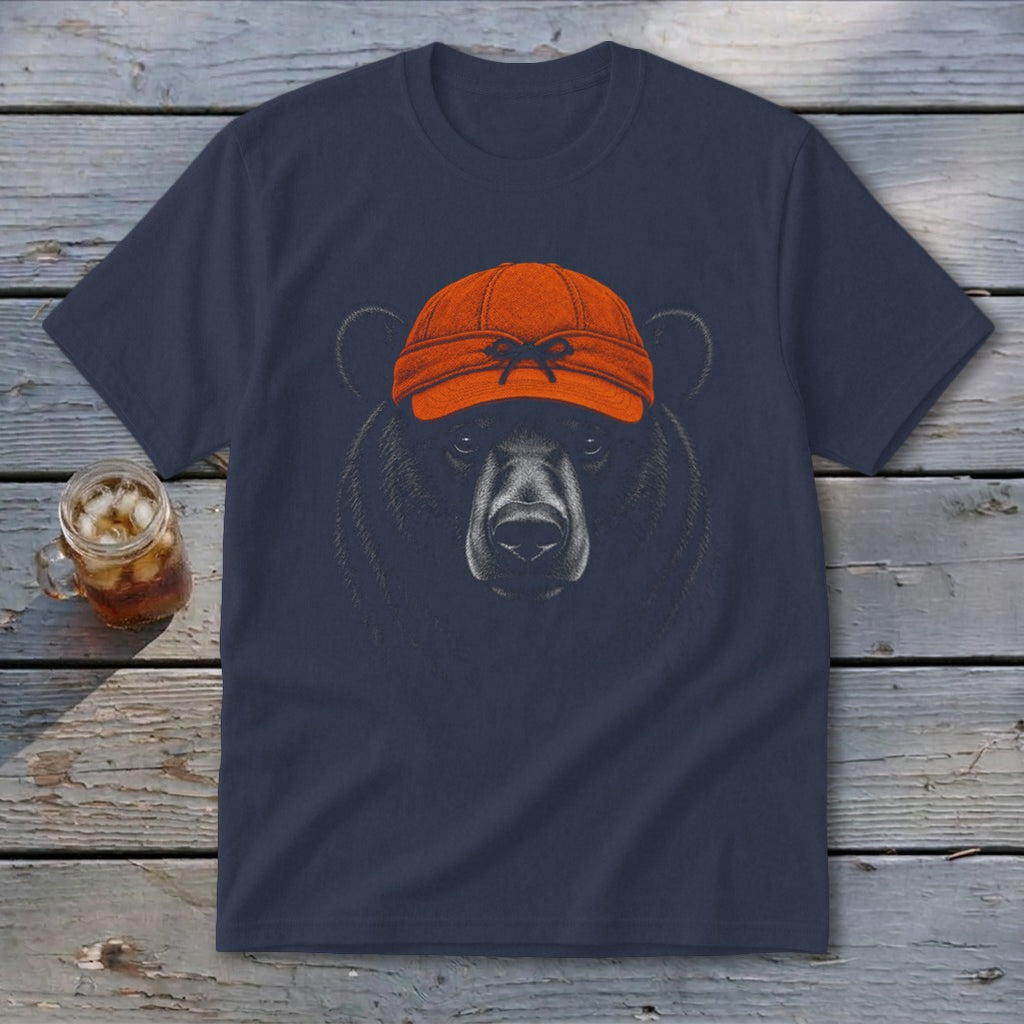 Blaze Orange Bear Youth Tee