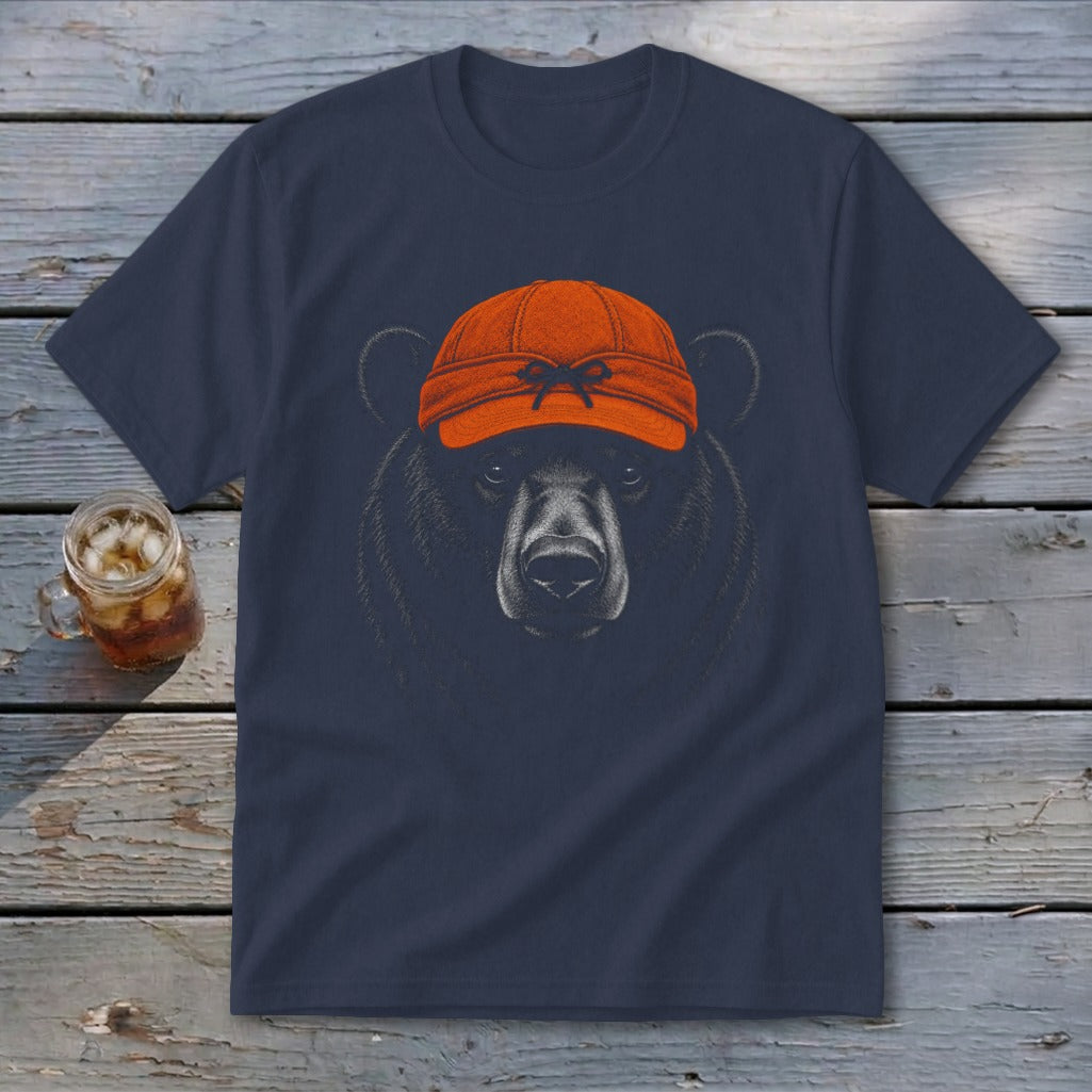 Blaze Orange Bear Youth Tee