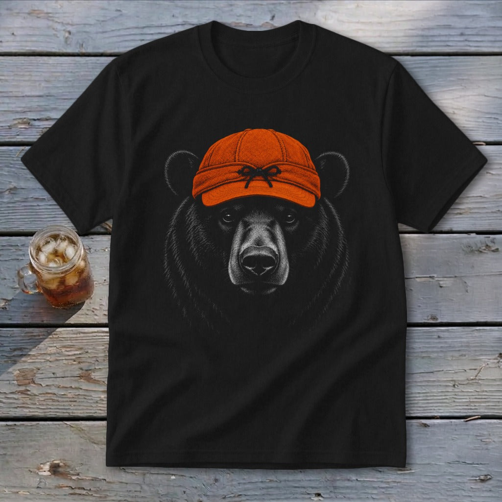 Blaze Orange Bear Youth Tee