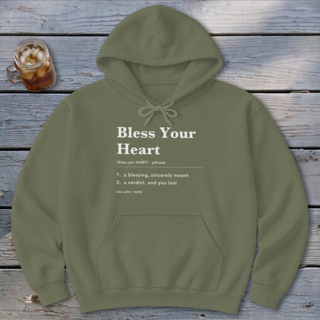 Bless Your Heart Definition Hoodie