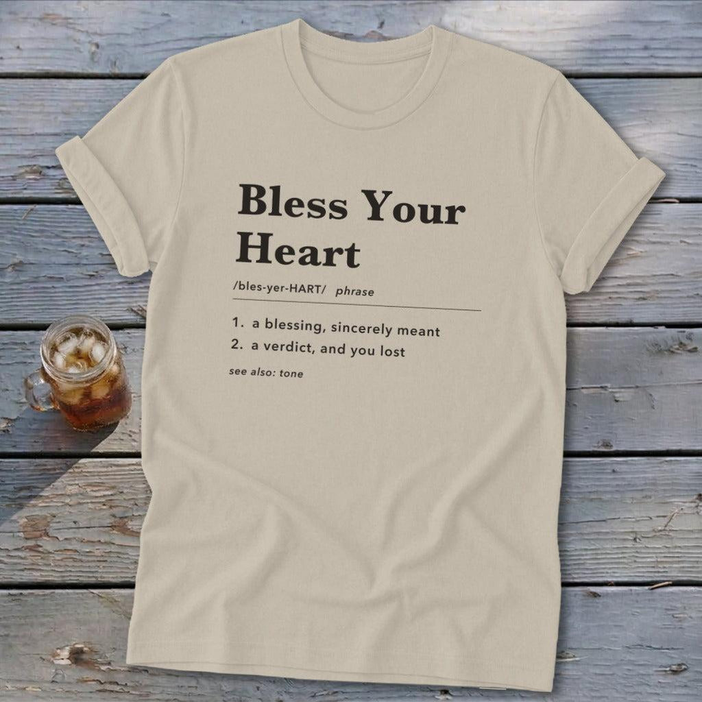 Bless Your Heart Definition Softstyle Tee