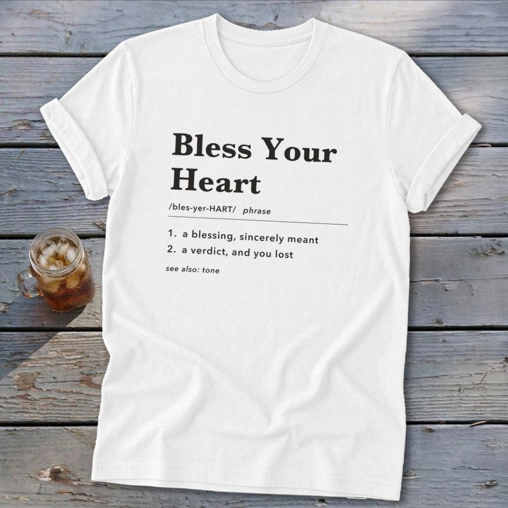Bless Your Heart Definition Softstyle Tee