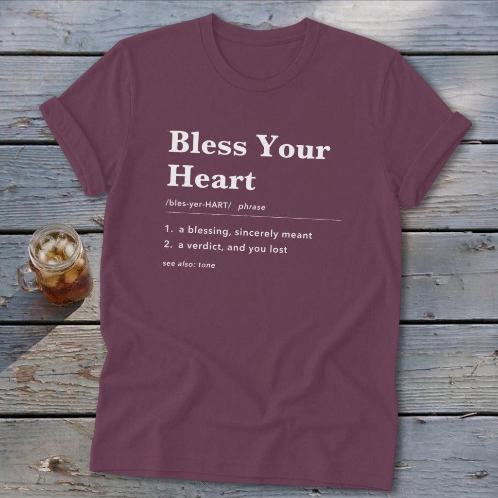 Bless Your Heart Definition Softstyle Tee