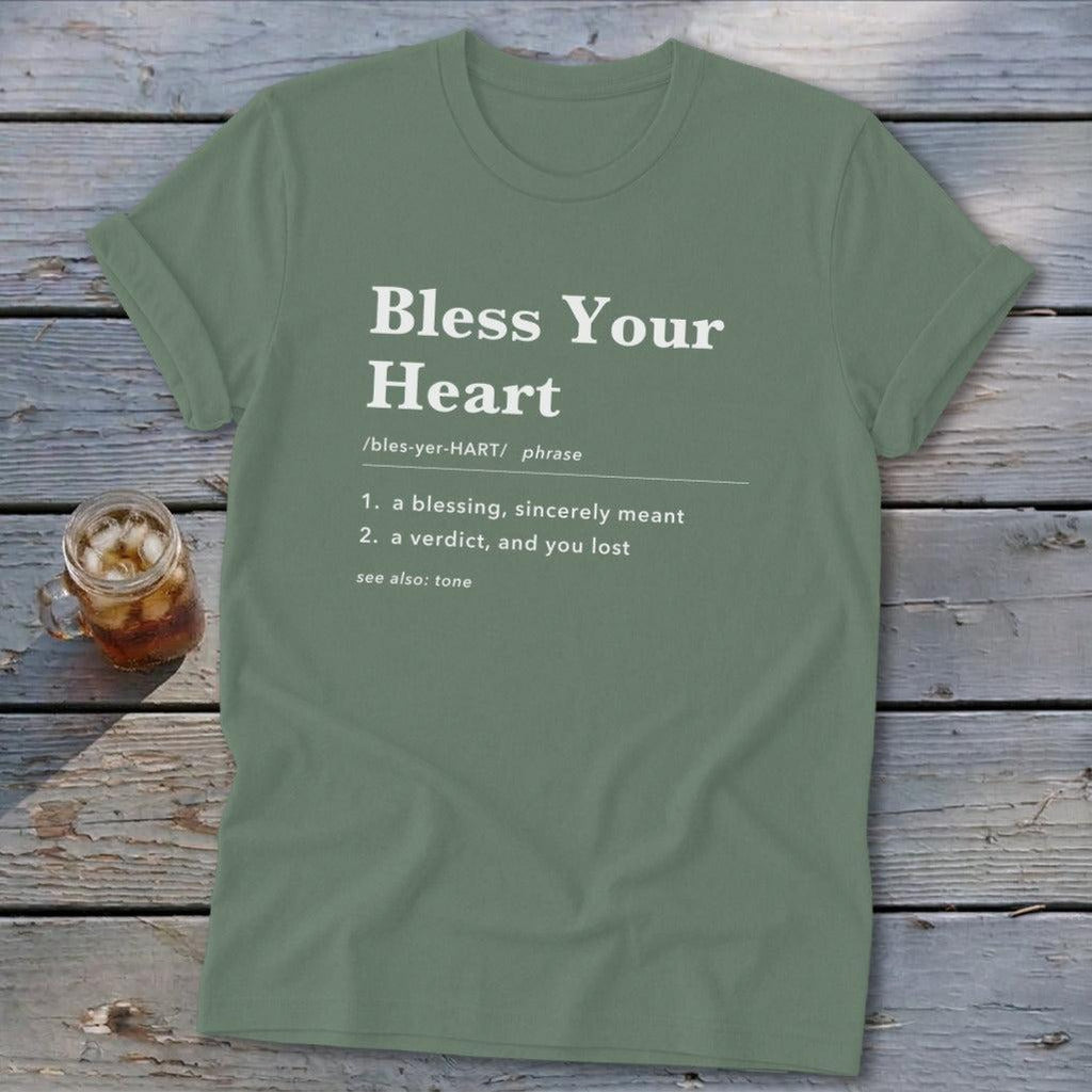 Bless Your Heart Definition Softstyle Tee