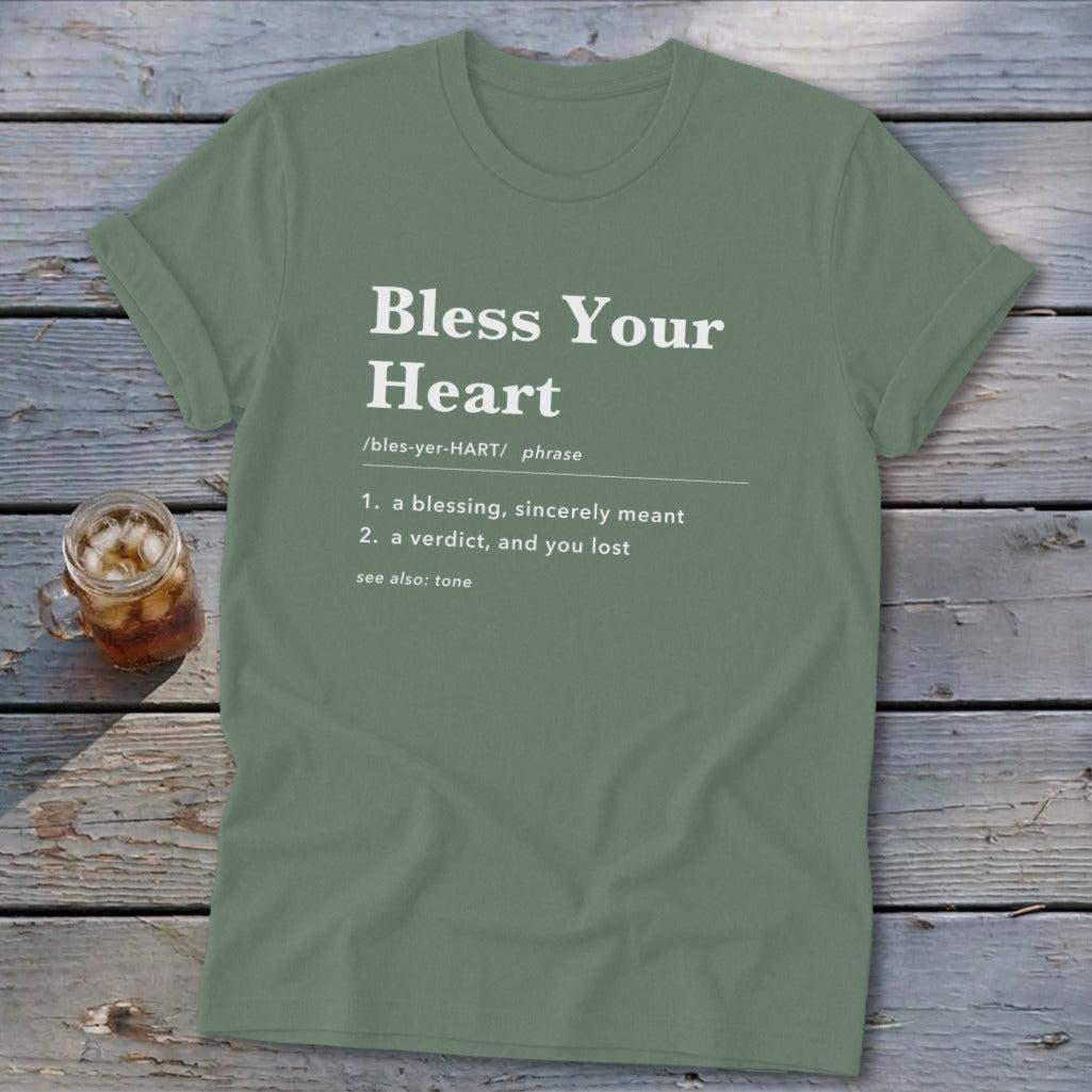 Bless Your Heart Definition Softstyle Tee