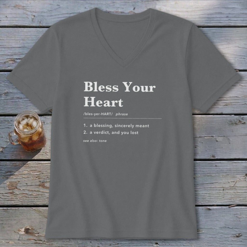 Bless Your Heart Definition V-neck