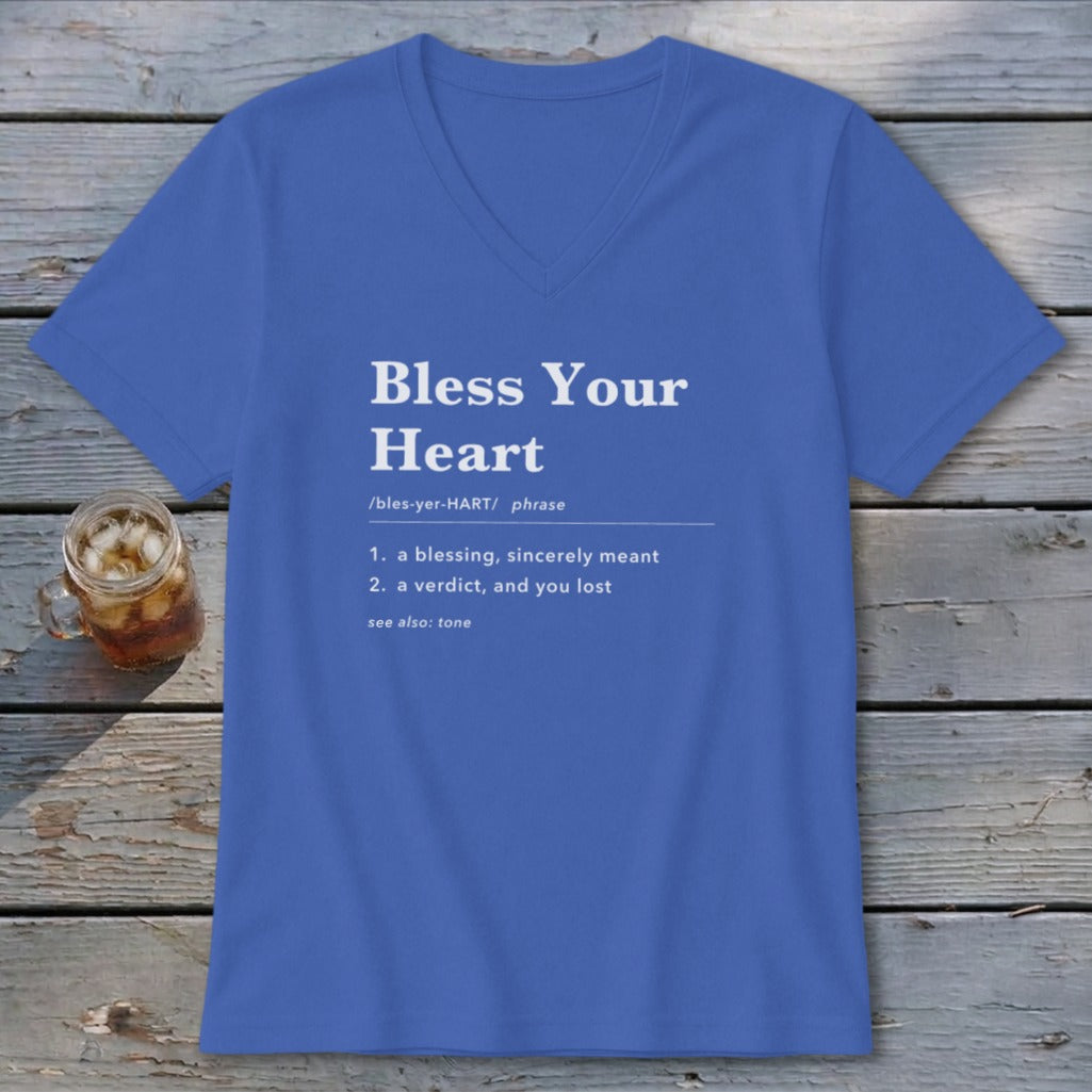 Bless Your Heart Definition V-neck