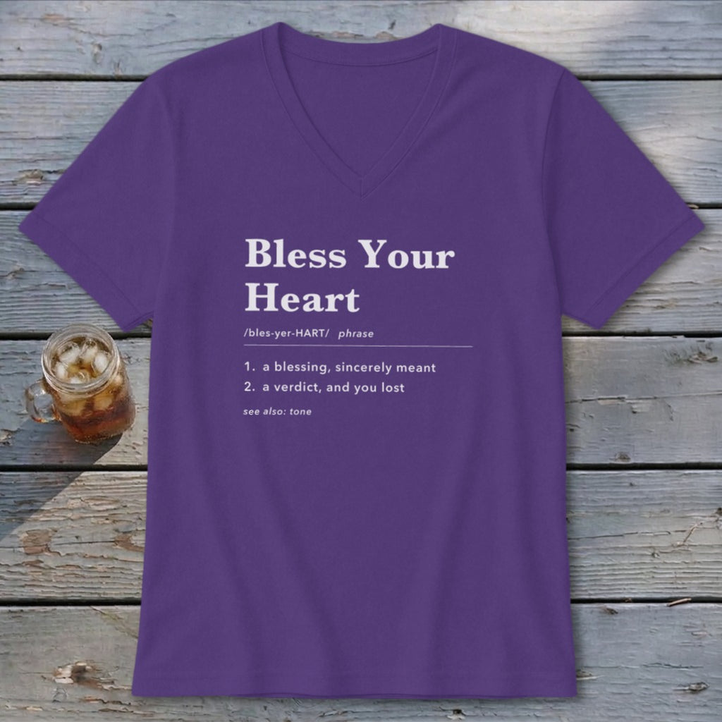 Bless Your Heart Definition V-neck