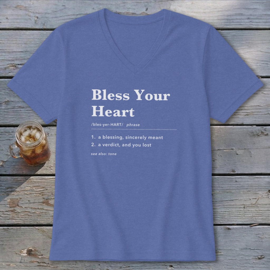 Bless Your Heart Definition V-neck