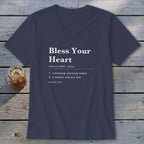 Bless Your Heart Definition V-neck