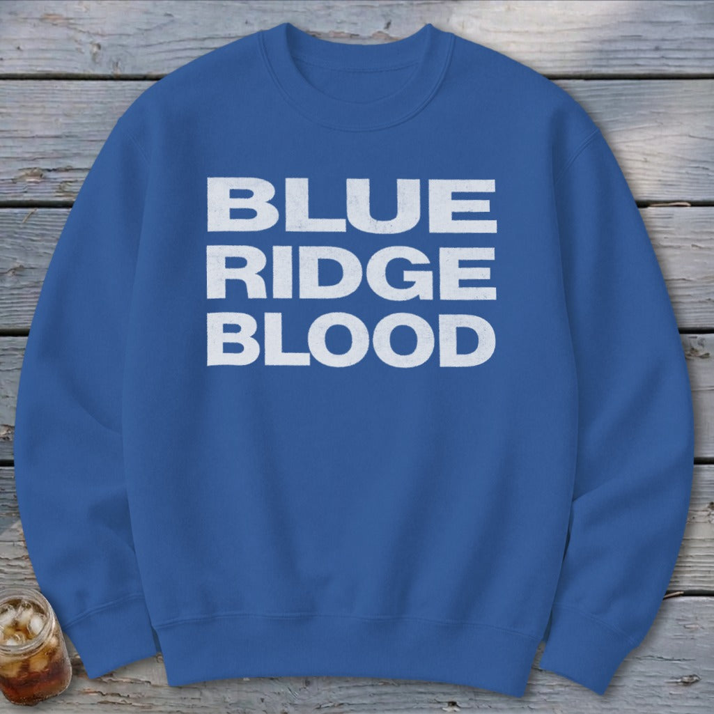Blue Ridge Blood Sweatshirt