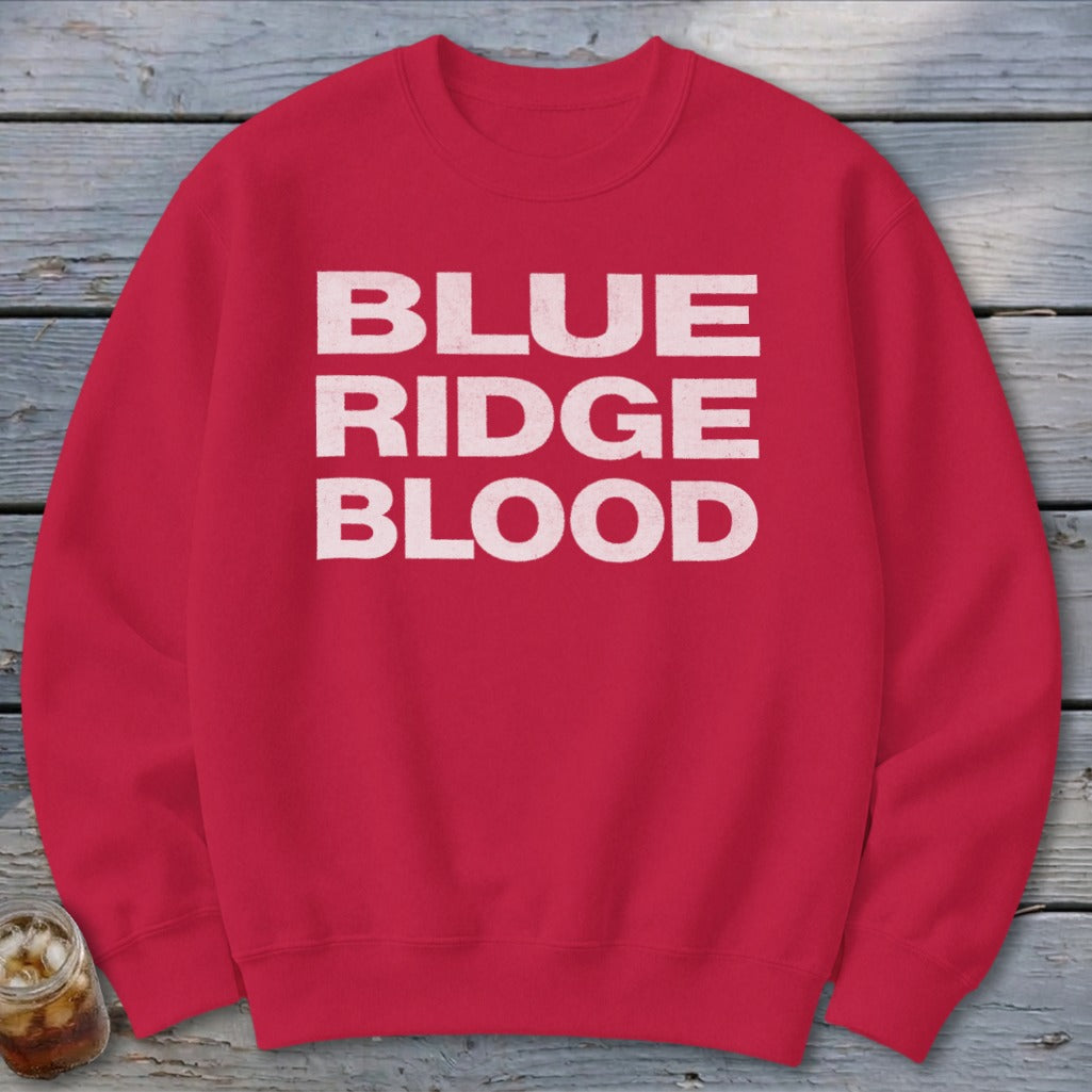 Blue Ridge Blood Sweatshirt