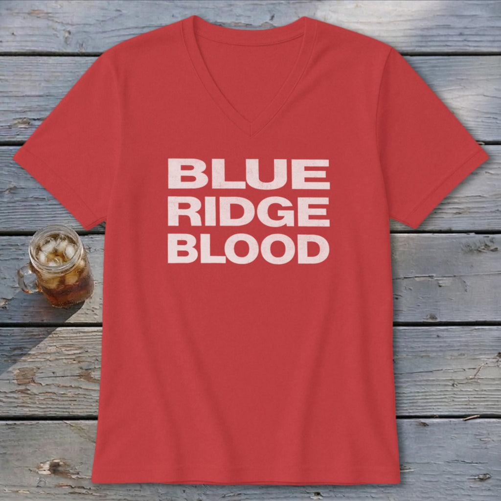 Blue Ridge Blood V-neck