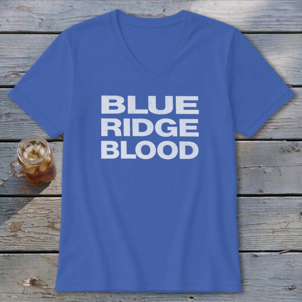 Blue Ridge Blood V-neck