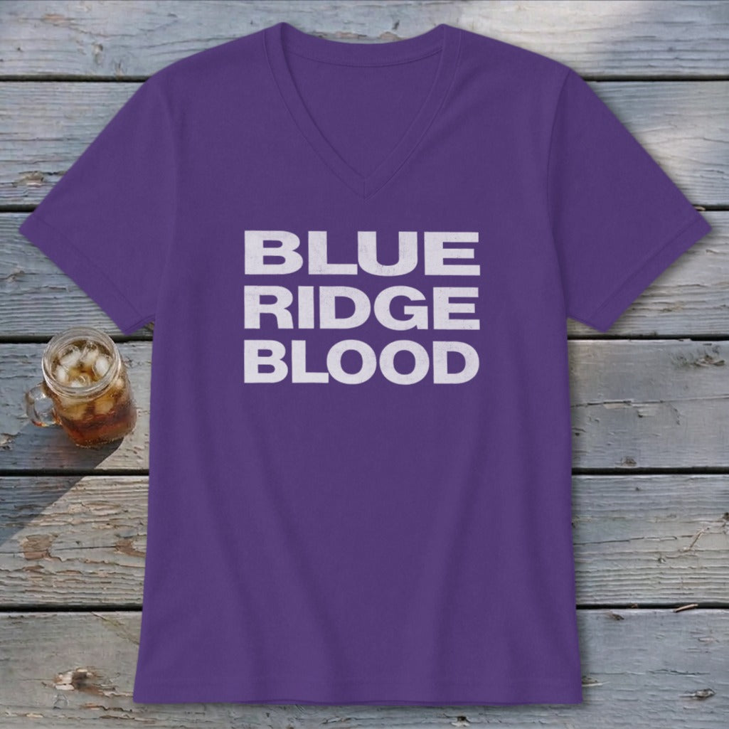 Blue Ridge Blood V-neck