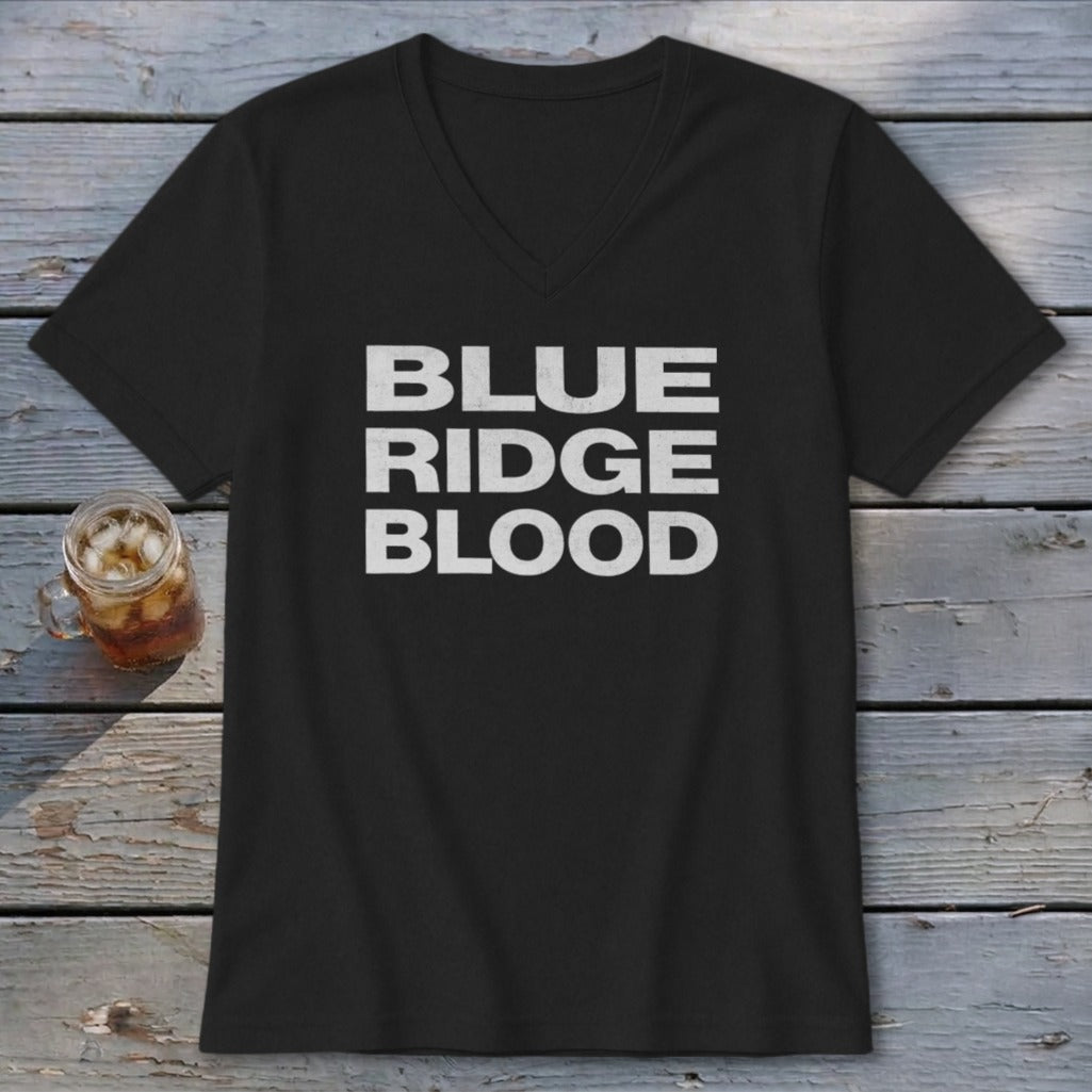 Blue Ridge Blood V-neck
