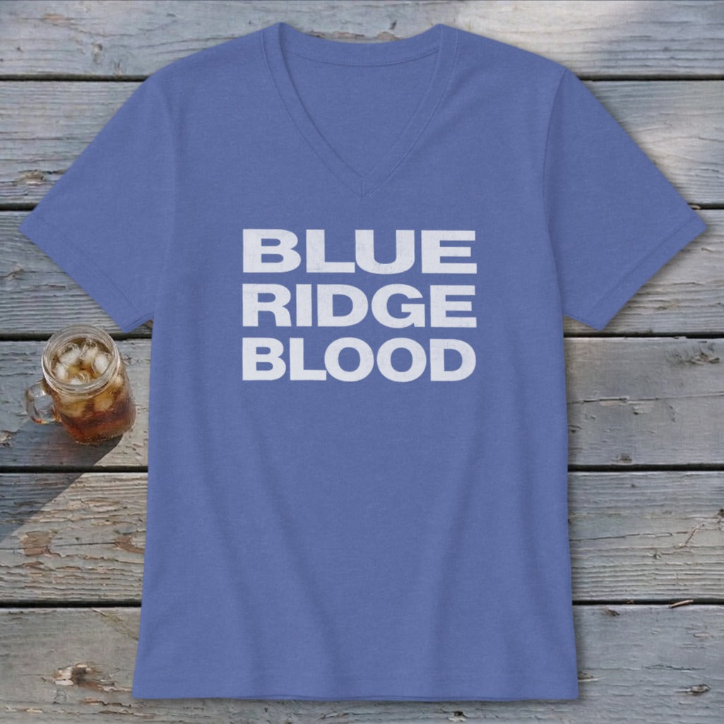 Blue Ridge Blood V-neck