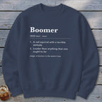 Boomer Definition Sweatshirt