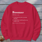 Boomer Definition Sweatshirt