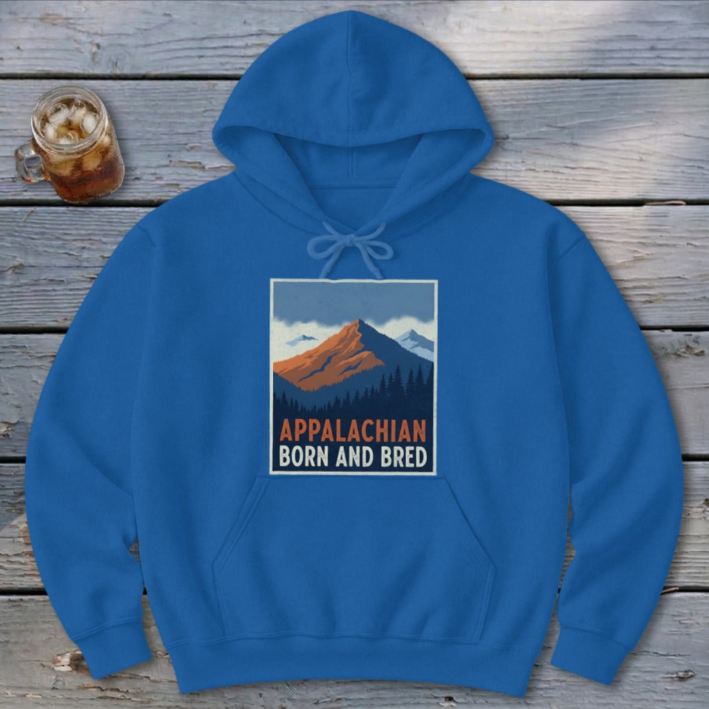 Born and Bred Poster Hoodie