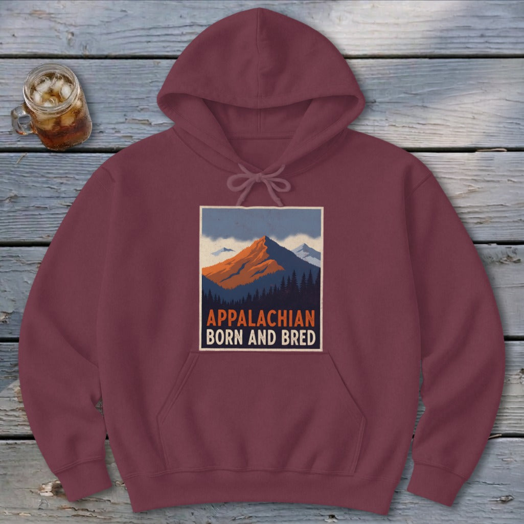 Born and Bred Poster Hoodie
