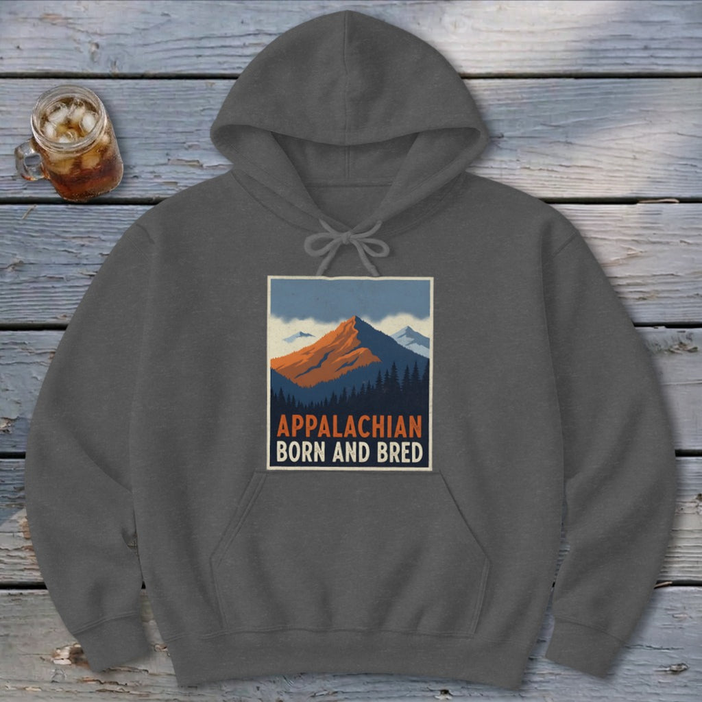 Born and Bred Poster Hoodie