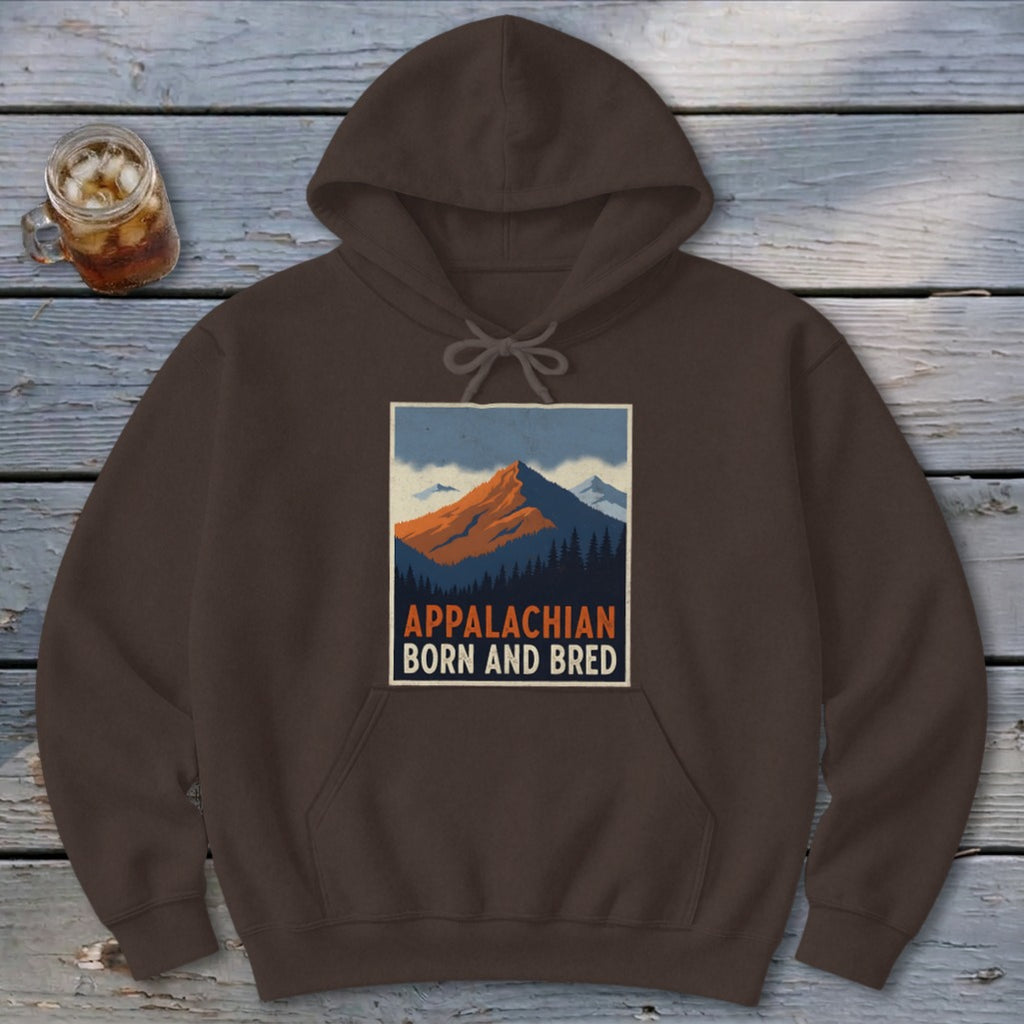 Born and Bred Poster Hoodie