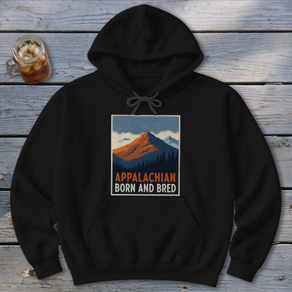 Born and Bred Poster Hoodie
