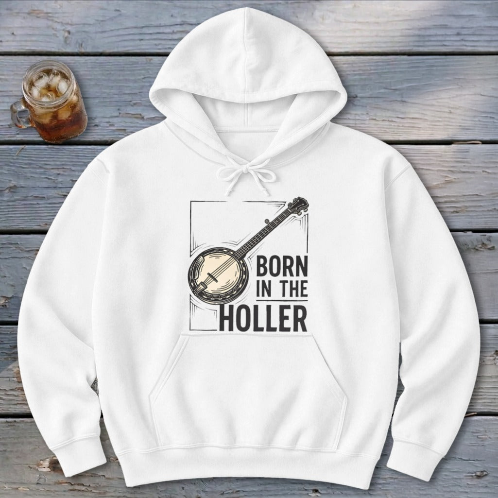 Born in the Holler Banjo Hoodie