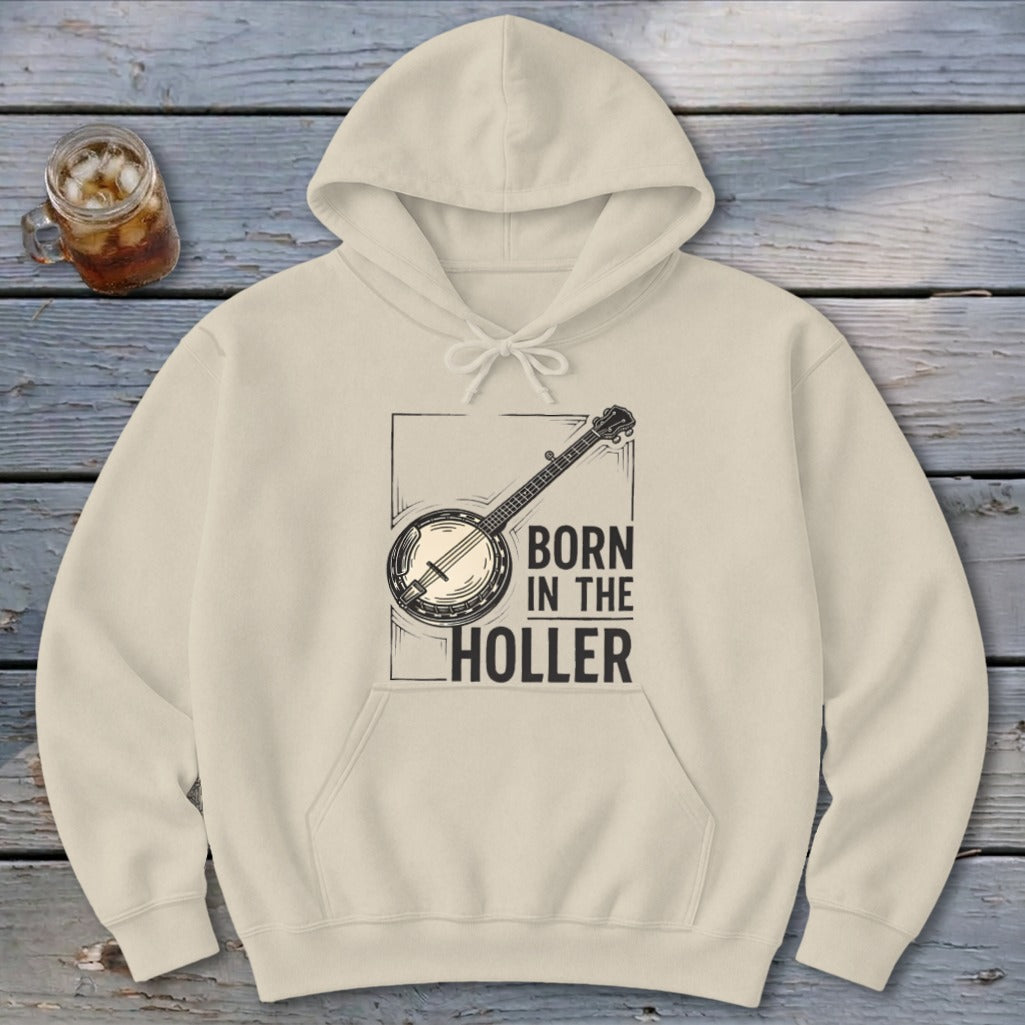 Born in the Holler Banjo Hoodie