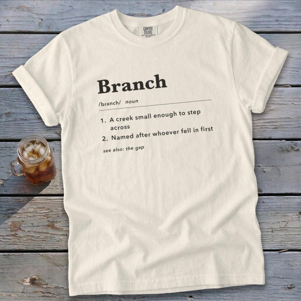 Branch Definition Signature Tee