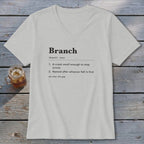 Branch Definition V-neck