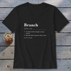 Branch Definition V-neck