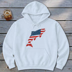 Brook Trout Flag Hoodie