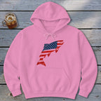 Brook Trout Flag Hoodie