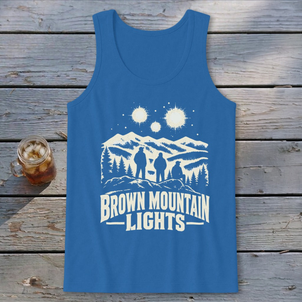 Brown Mountain Lights Watchers Tank Top